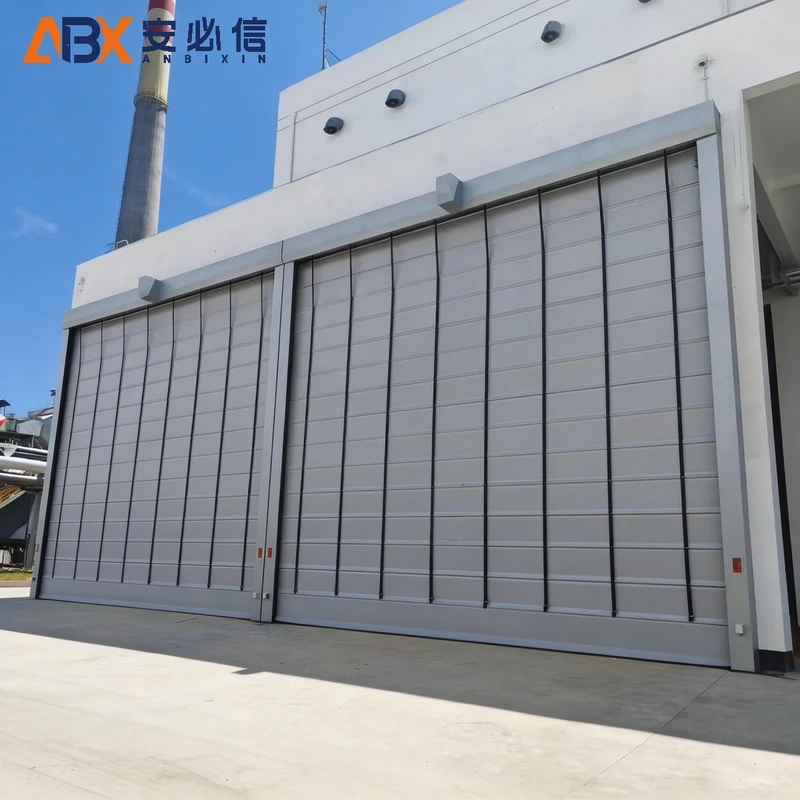 青岛市软帘堆积门